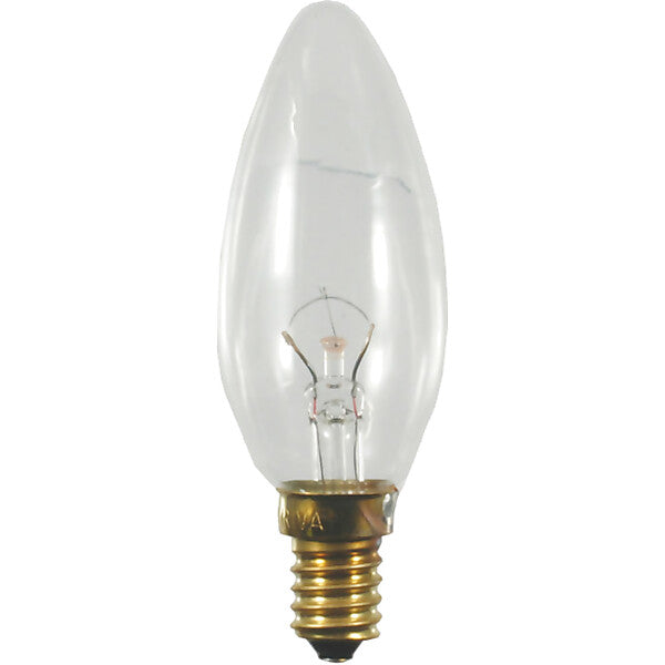 Scharnberger+Hasenbein Kerzenlampe 35x100mm E14 240V 25W klar 40891
